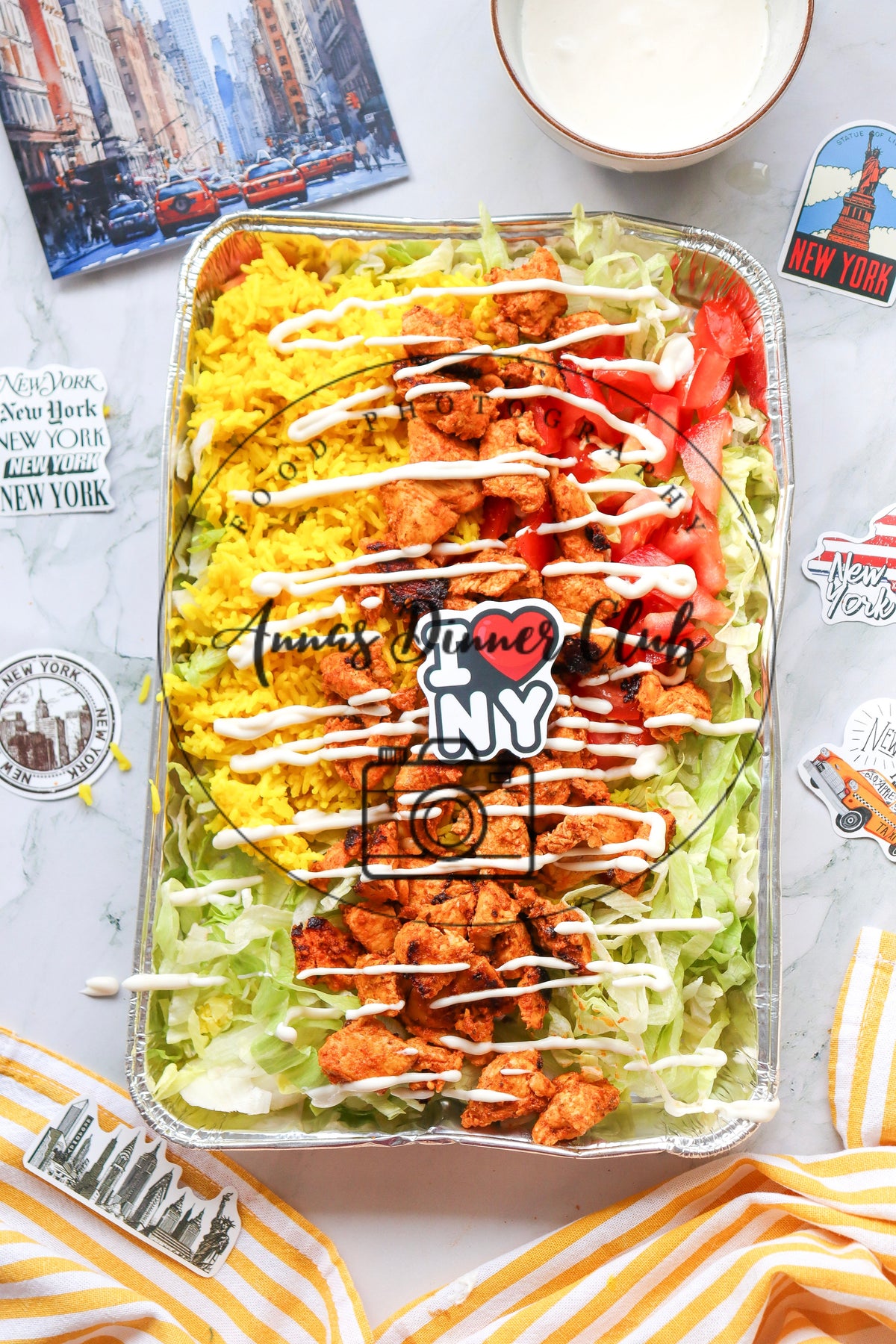 New York cart chicken  (healthier version)- limited PLR set