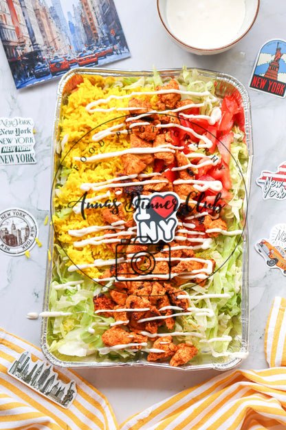 New York cart chicken  (healthier version)- limited PLR set