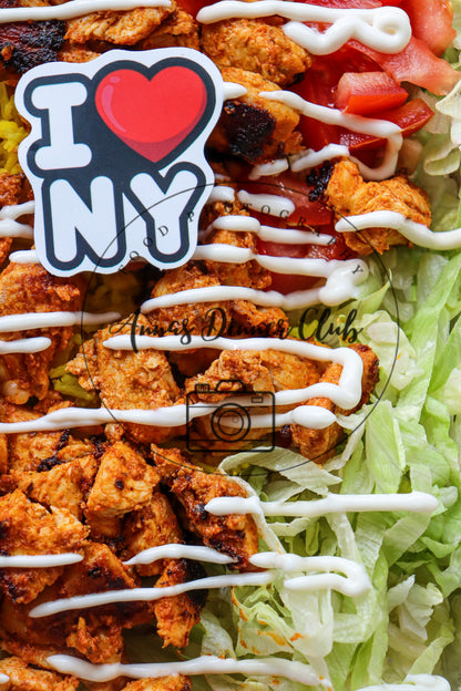 New York cart chicken  (healthier version)- limited PLR set