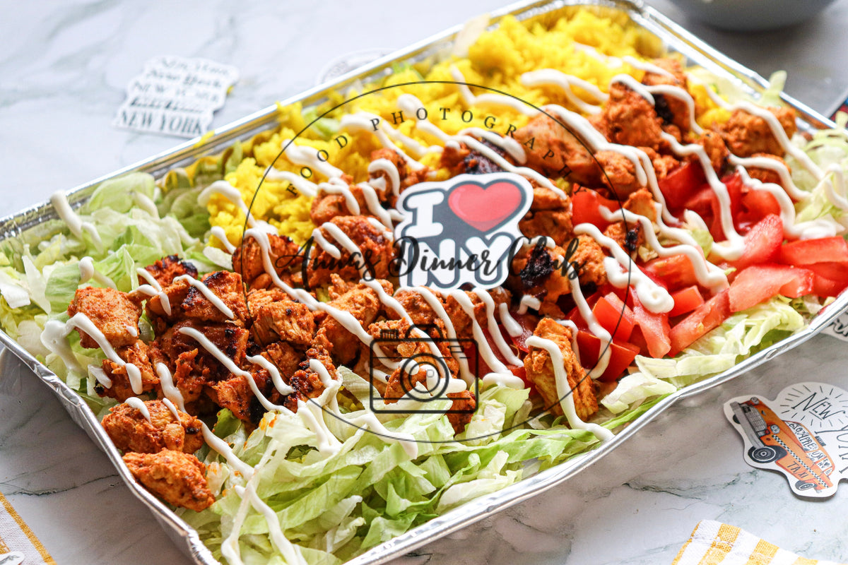 New York cart chicken  (healthier version)- limited PLR set
