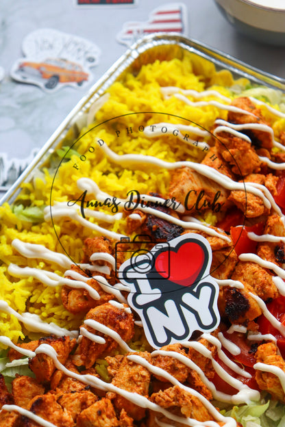 New York cart chicken  (healthier version)- limited PLR set