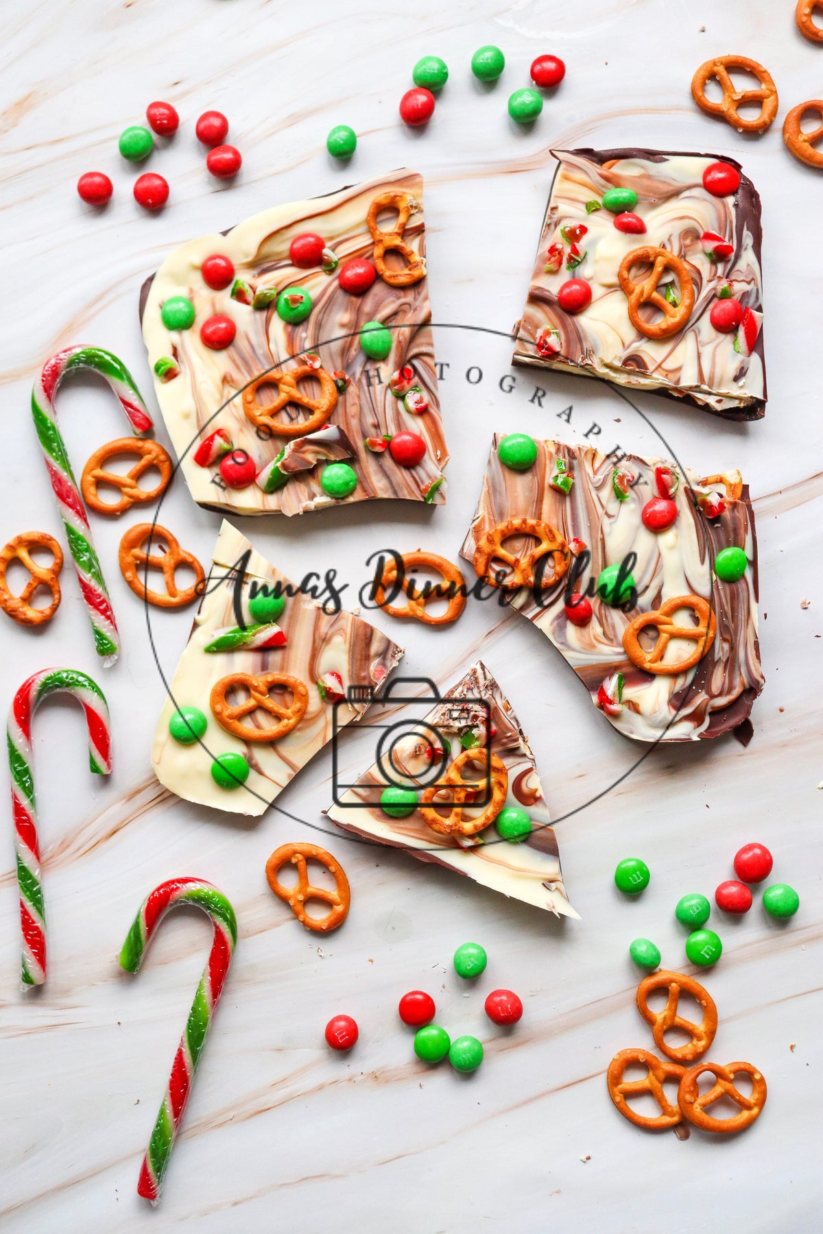 Christmas chocolate bark - semi exclusive set 1
