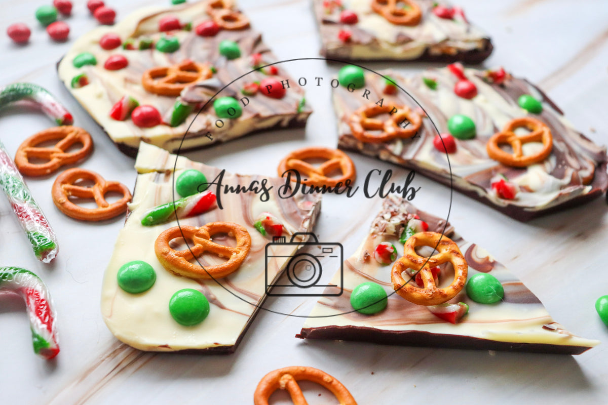 Christmas chocolate bark - semi exclusive set 1
