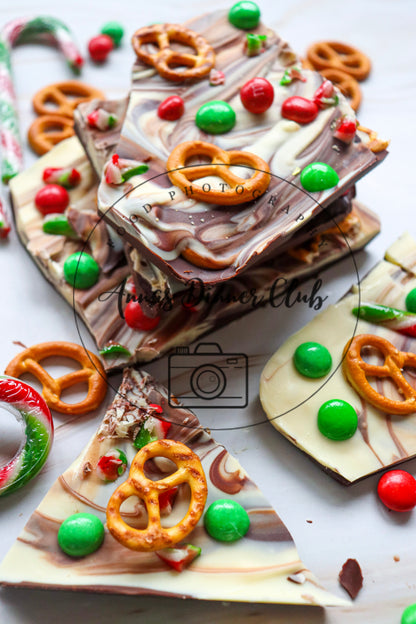 Christmas chocolate bark - semi exclusive set 1
