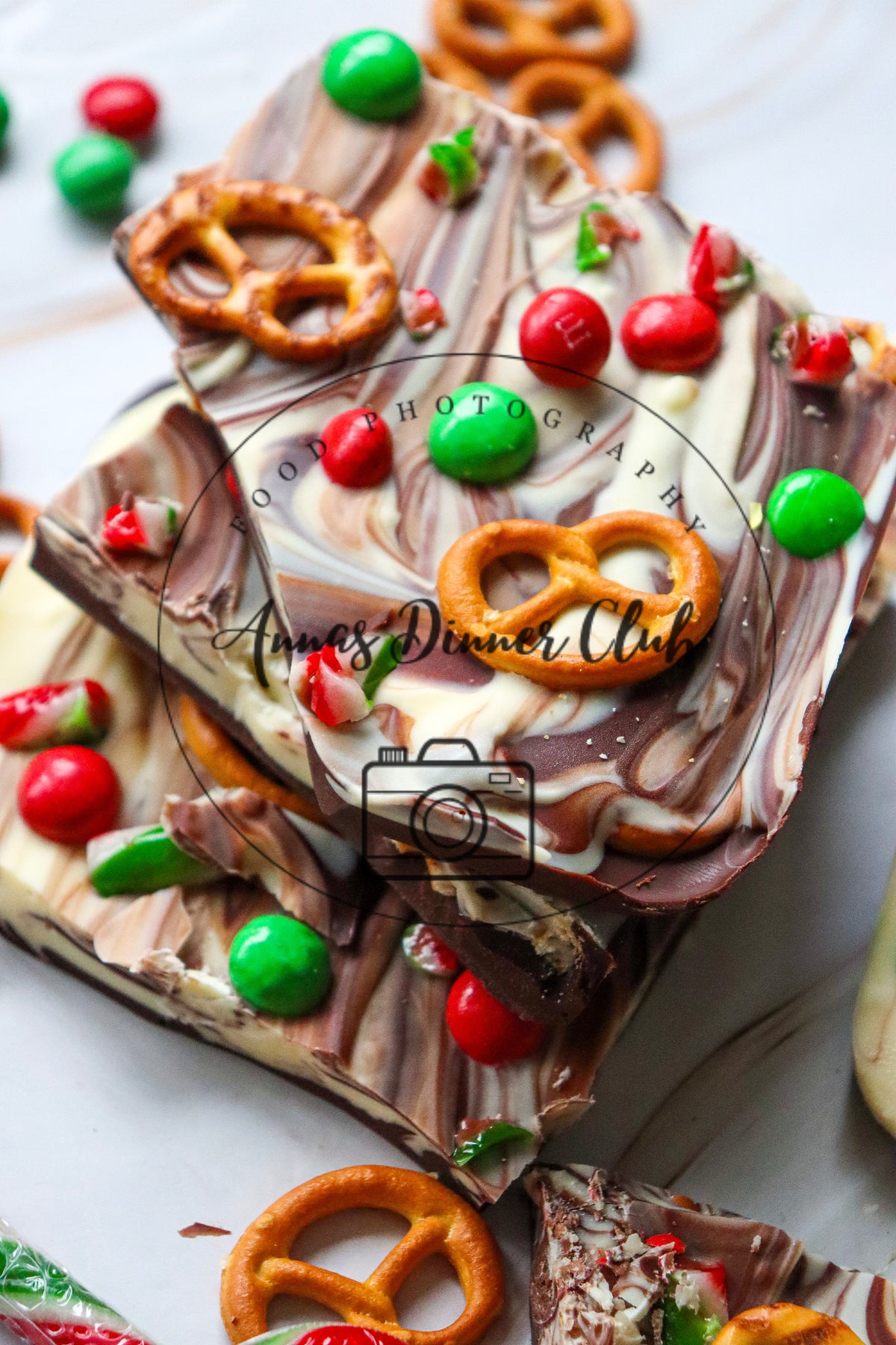 Christmas chocolate bark - semi exclusive set 1