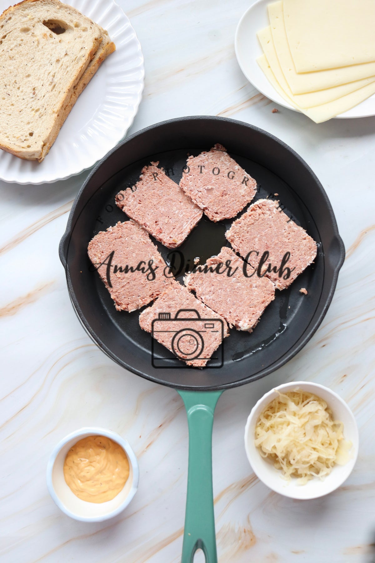 Reuben Sandwich - New York style deli sandwich PLR limited set