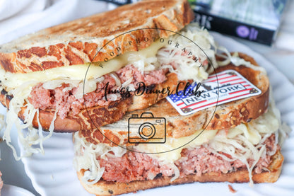 Reuben Sandwich - New York style deli sandwich PLR limited set