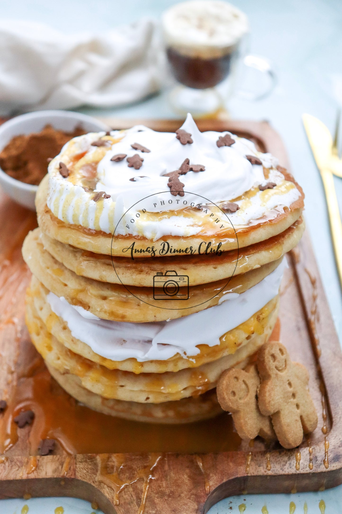Gingerbread pancakes- exclusive set
