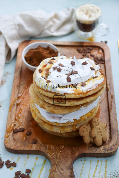 Gingerbread pancakes- PLR set