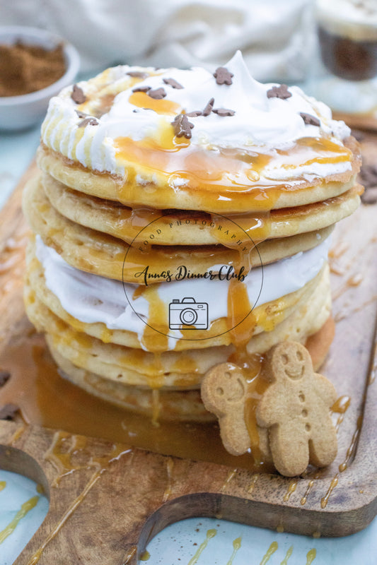 Gingerbread pancakes- PLR set