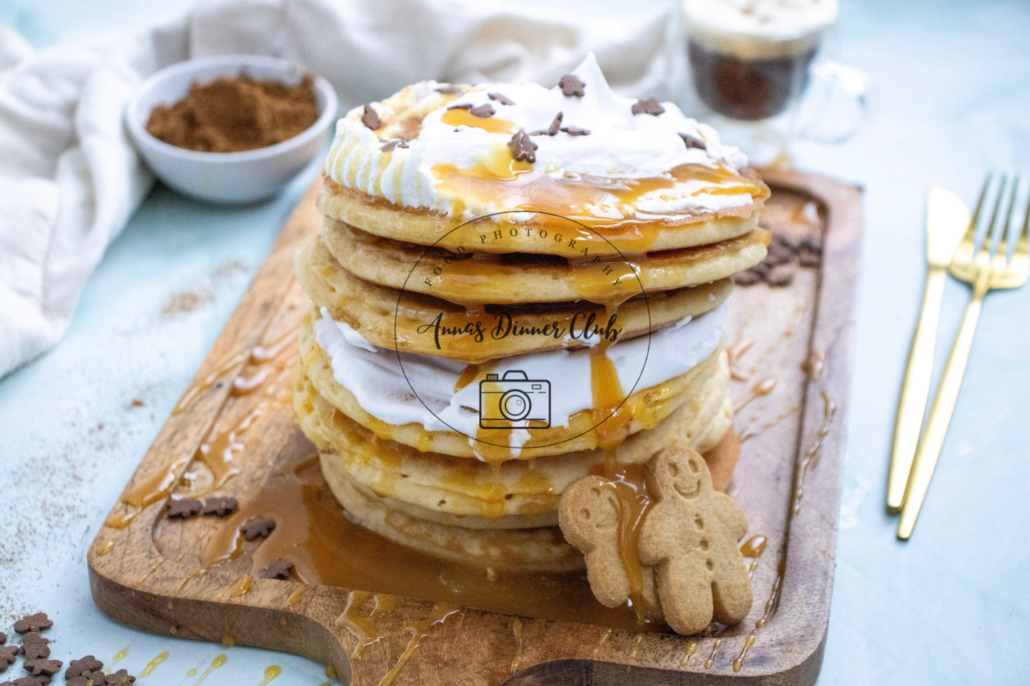 Gingerbread pancakes- exclusive set