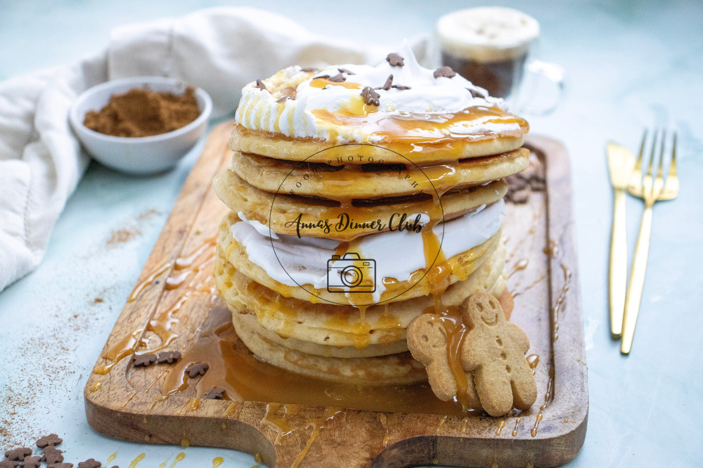 Gingerbread pancakes- exclusive set