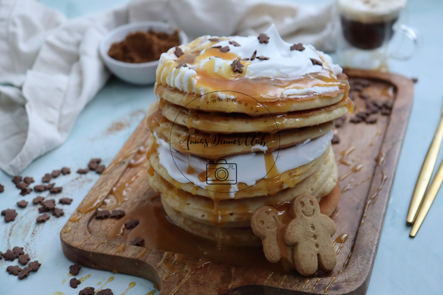 Gingerbread pancakes- exclusive set