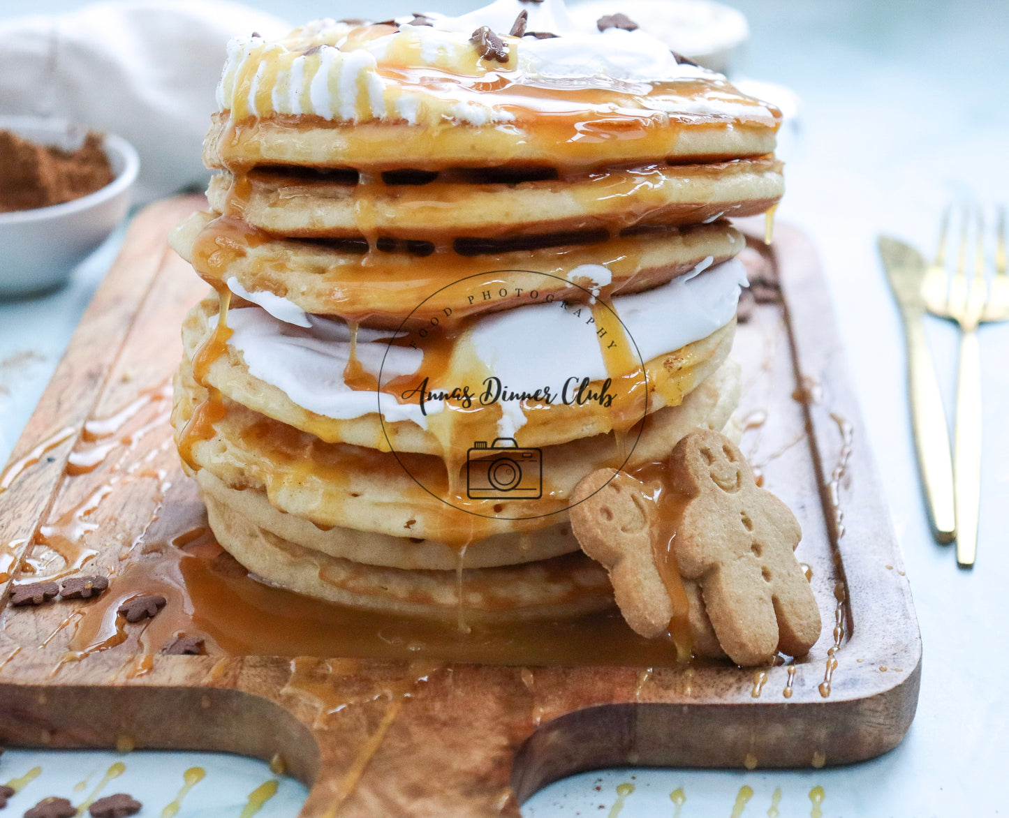 Gingerbread pancakes- exclusive set