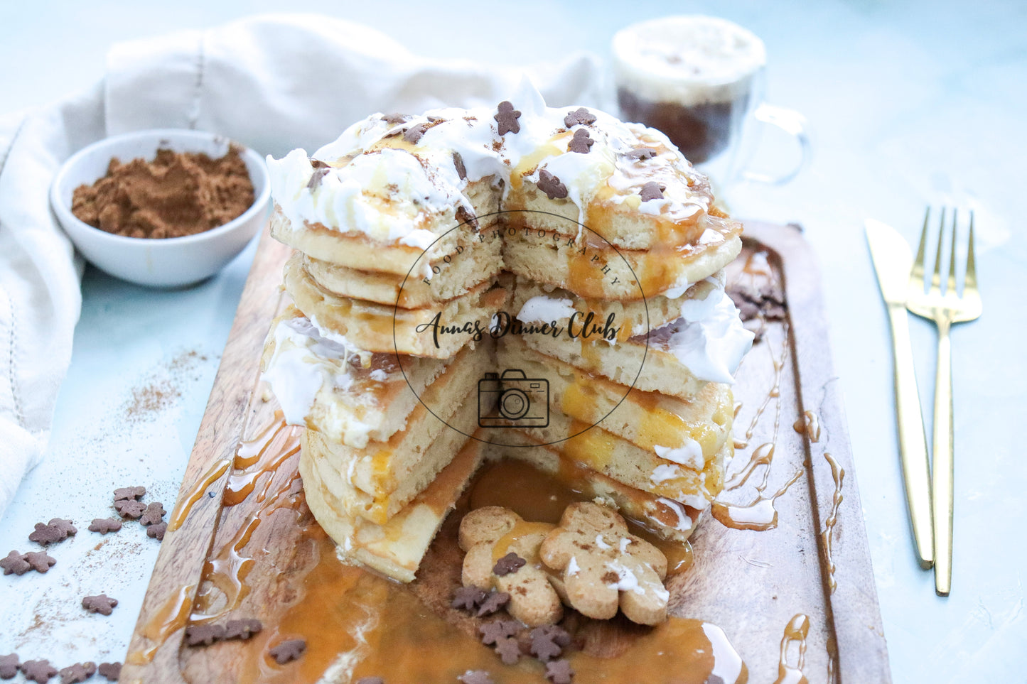 Gingerbread pancakes- exclusive set