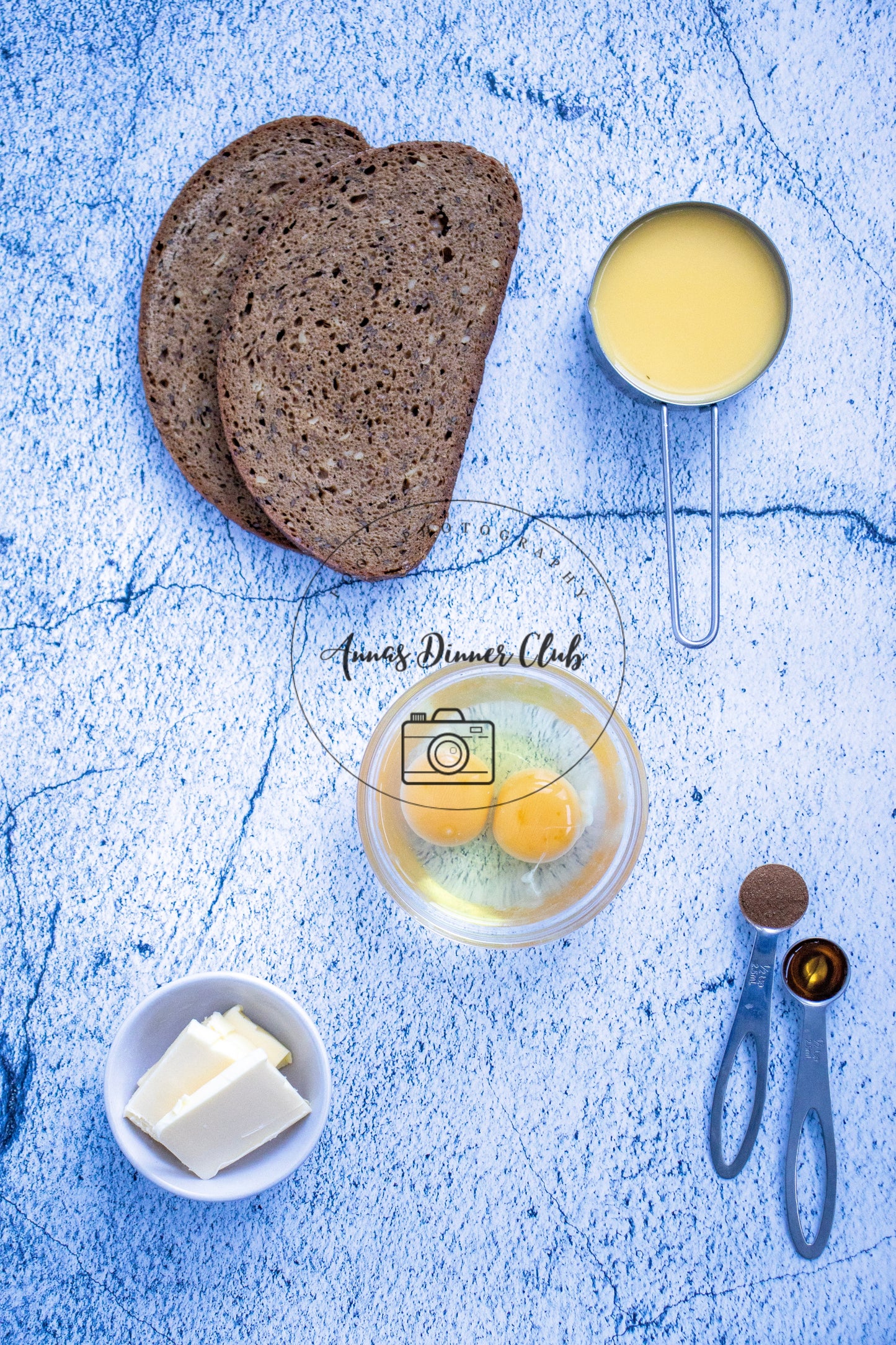 Sourdough eggnog french toast - exclusive set