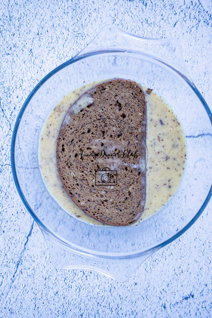 Sourdough eggnog french toast - PLR set