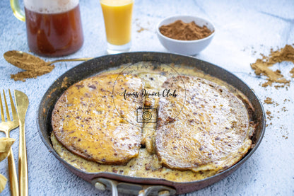 Sourdough eggnog french toast - PLR set