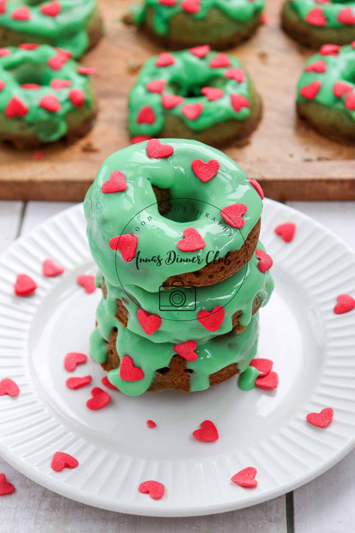 Fast and festive grinch donuts  - exclusive set