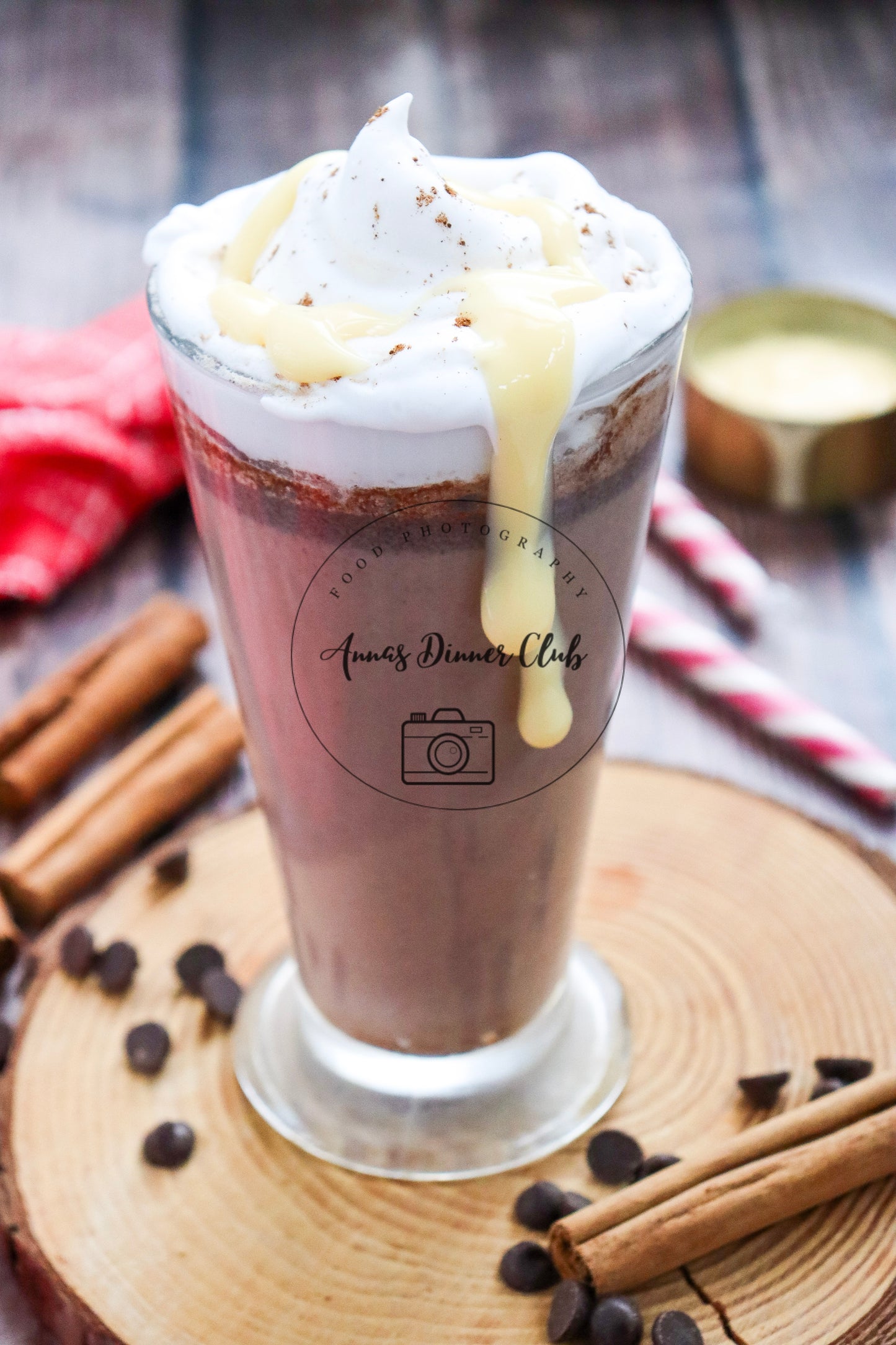 Choco-Nog Delight-Eggnog hot chocolate  exclusive set