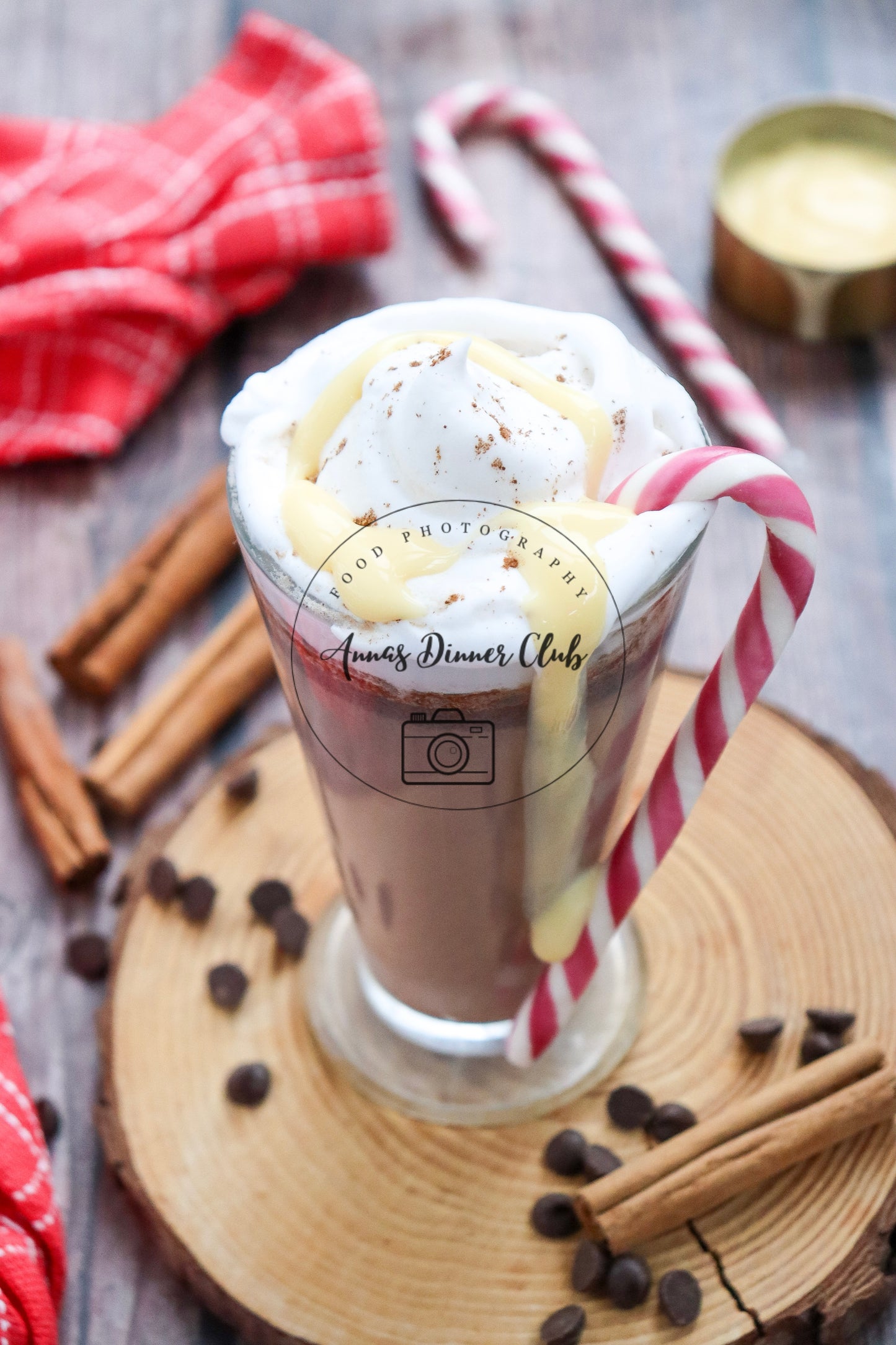 Choco-Nog Delight-Eggnog hot chocolate  exclusive set