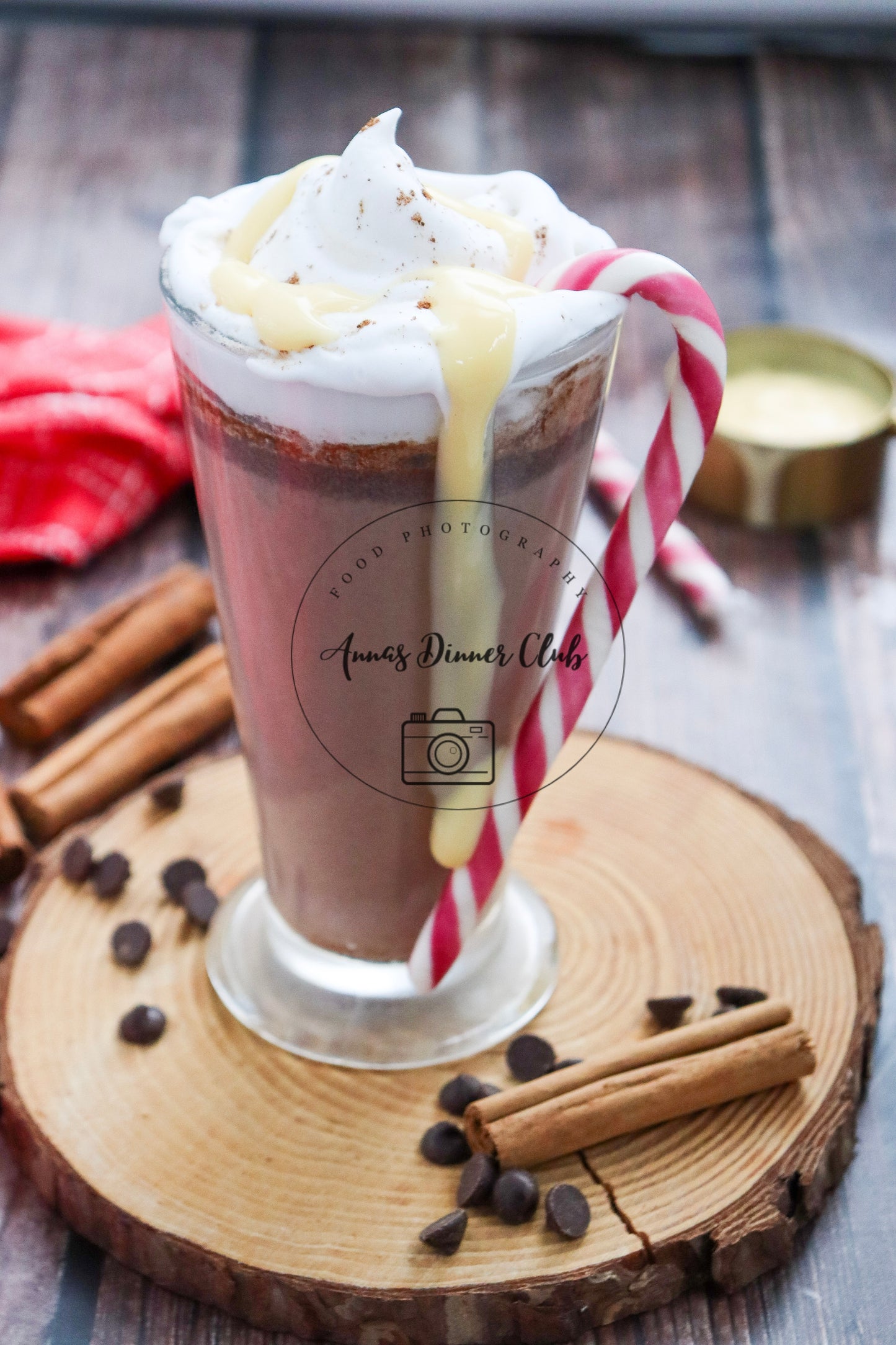 Choco-Nog Delight-Eggnog hot chocolate  exclusive set
