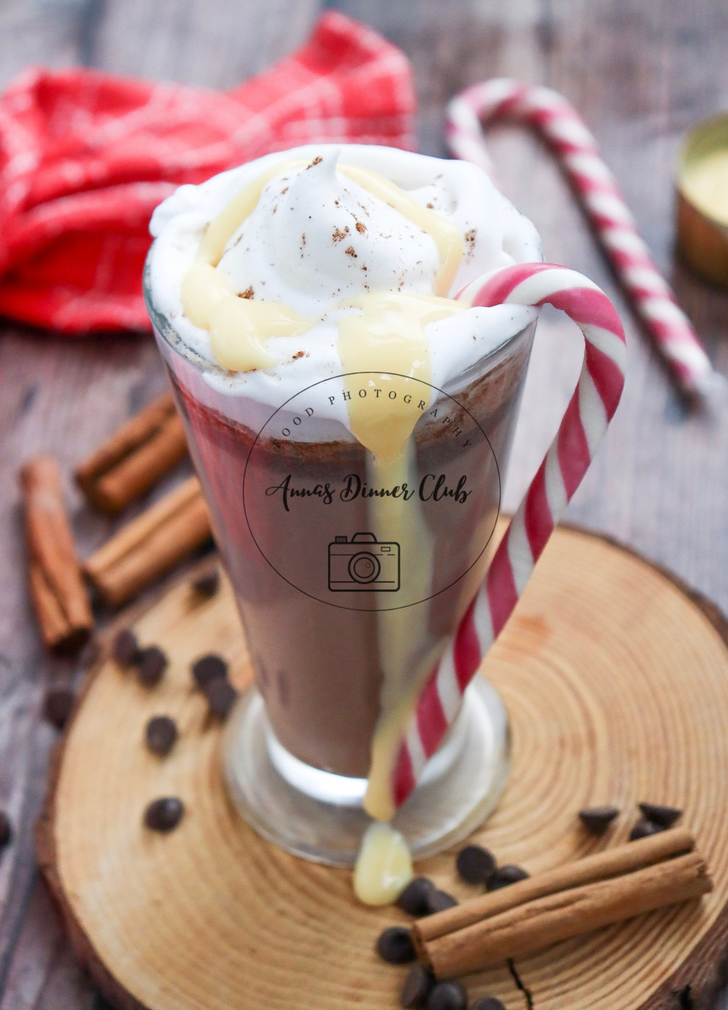 Choco-Nog Delight-Eggnog hot chocolate  exclusive set