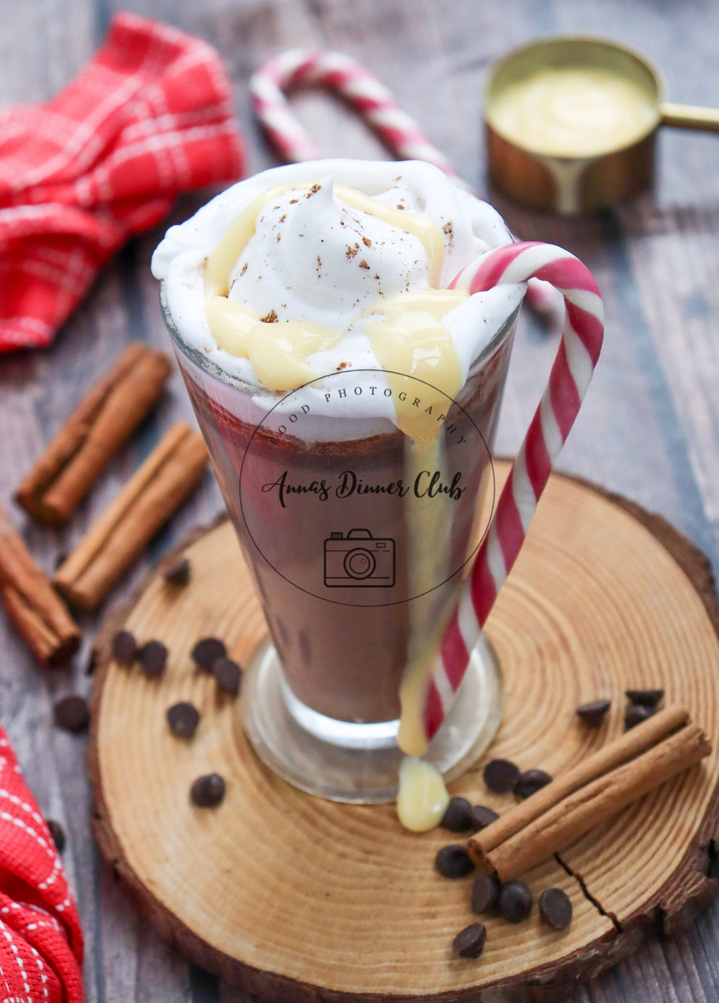 Choco-Nog Delight-Eggnog hot chocolate  exclusive set