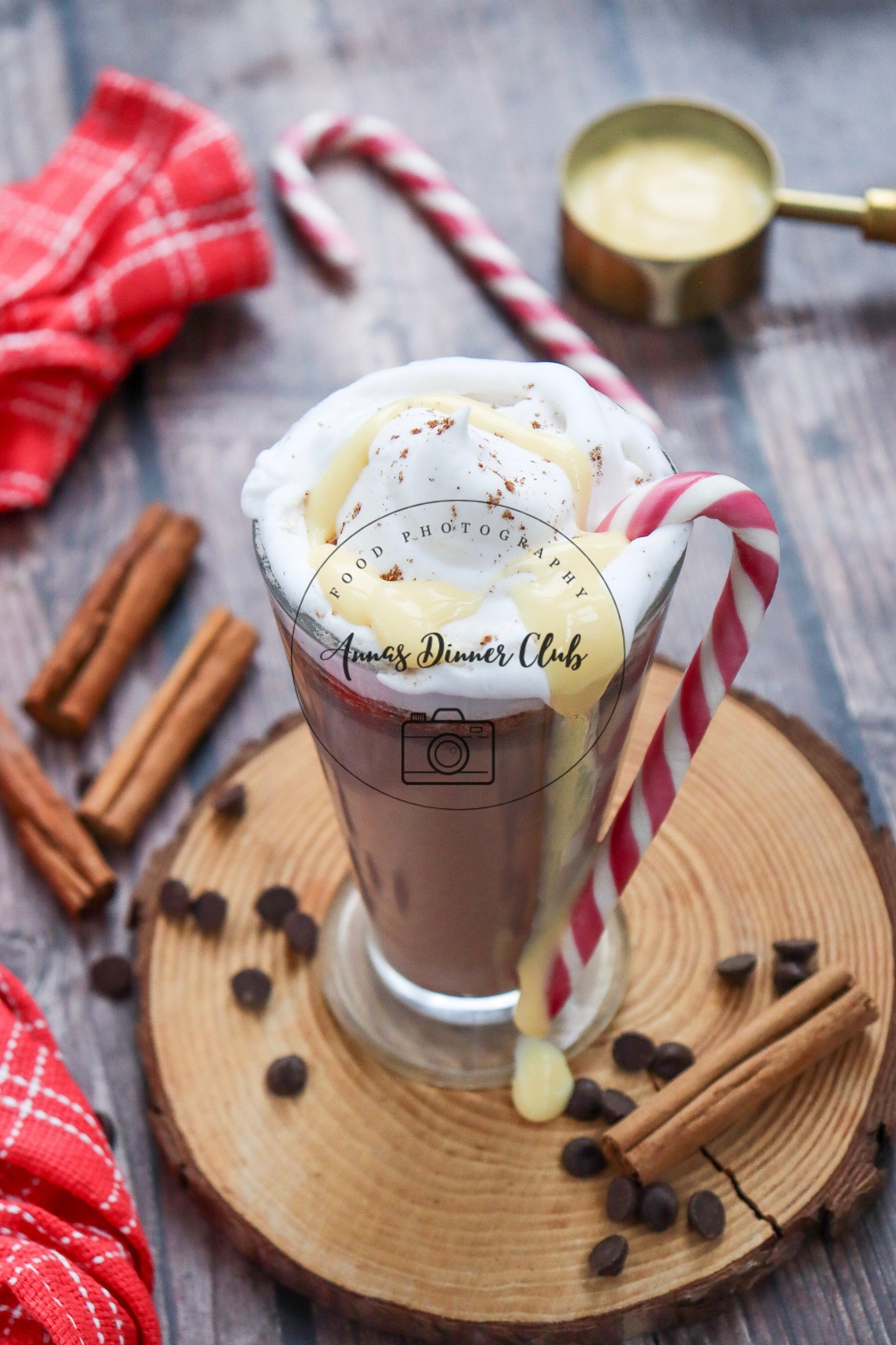 Choco-Nog Delight-Eggnog hot chocolate  exclusive set