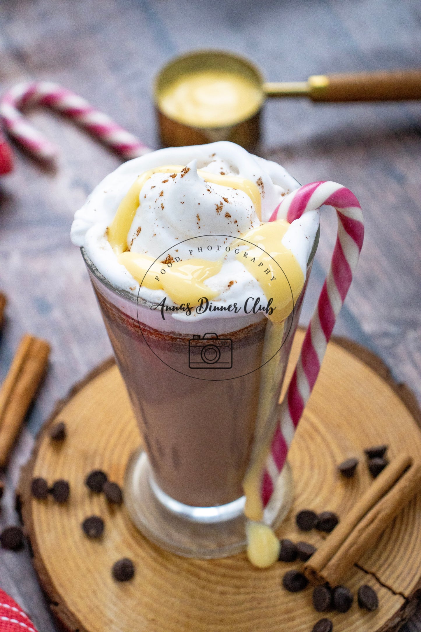 Choco-Nog Delight-Eggnog hot chocolate  exclusive set