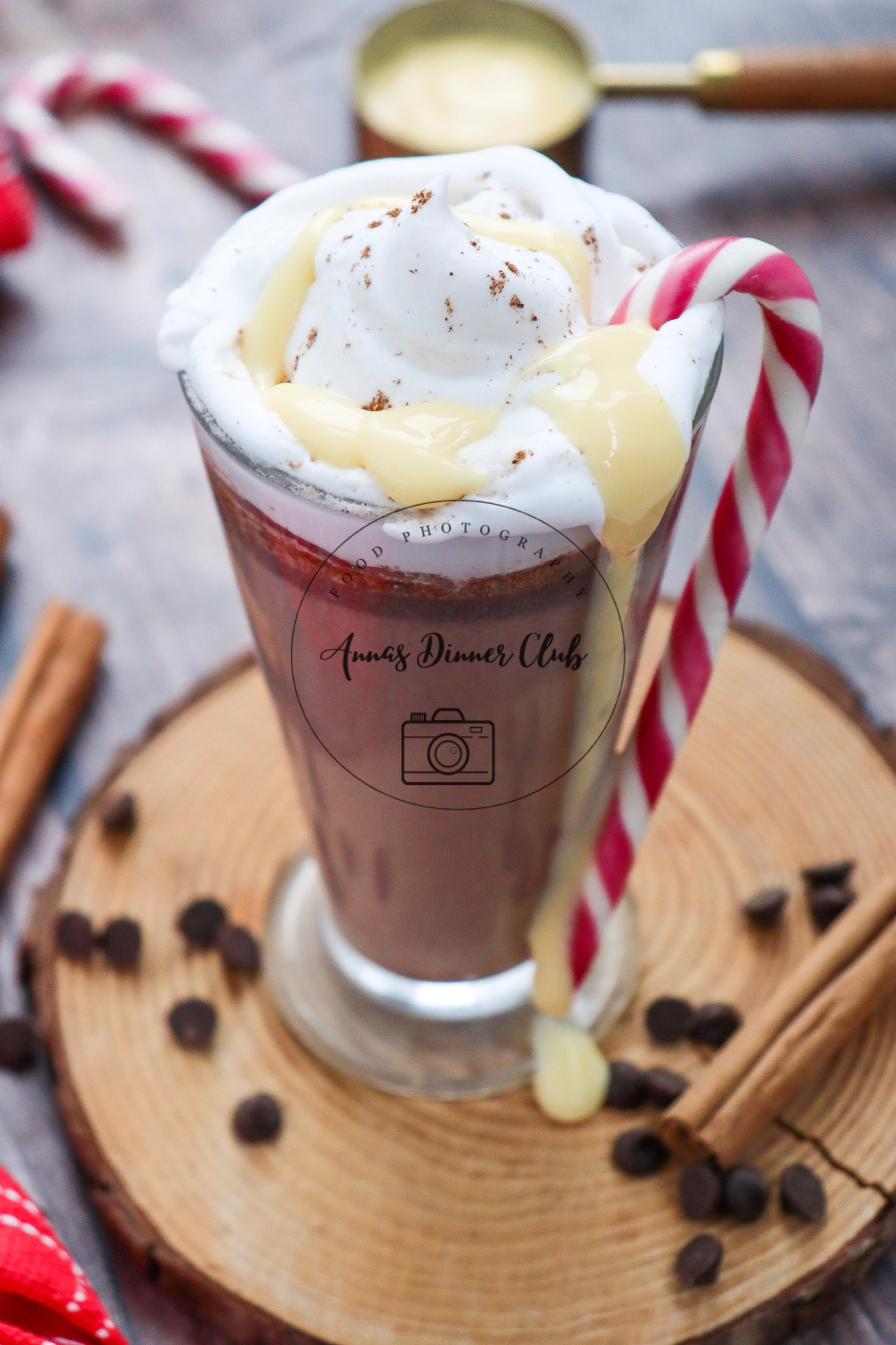 Choco-Nog Delight-Eggnog hot chocolate  exclusive set