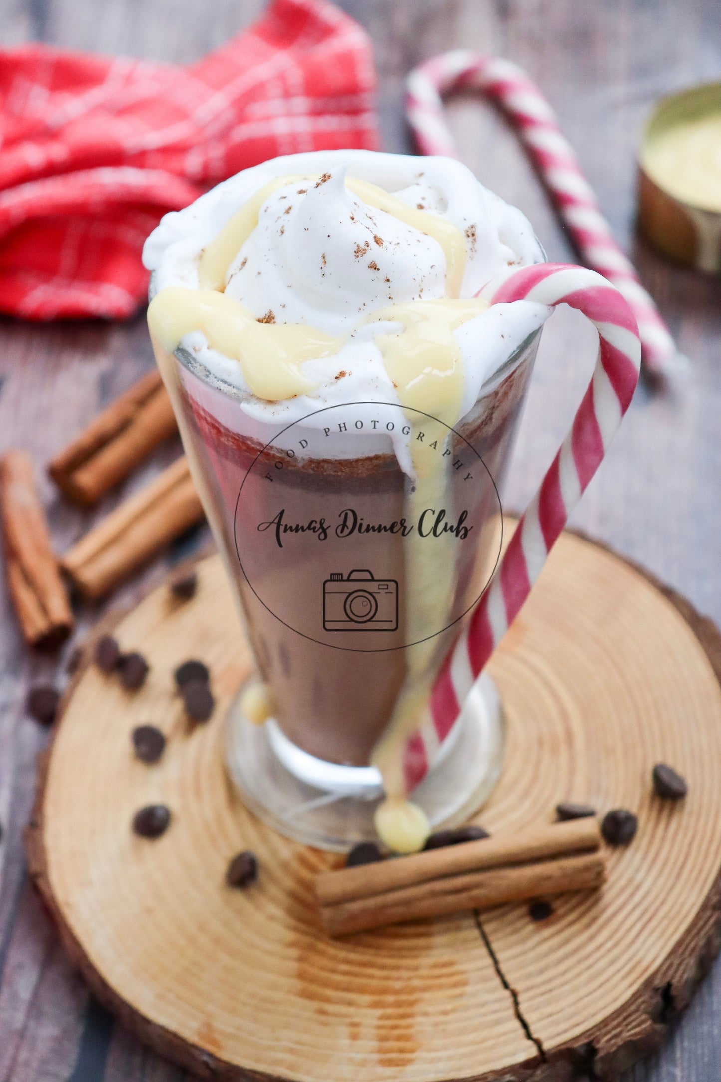 Choco-Nog Delight-Eggnog hot chocolate  exclusive set