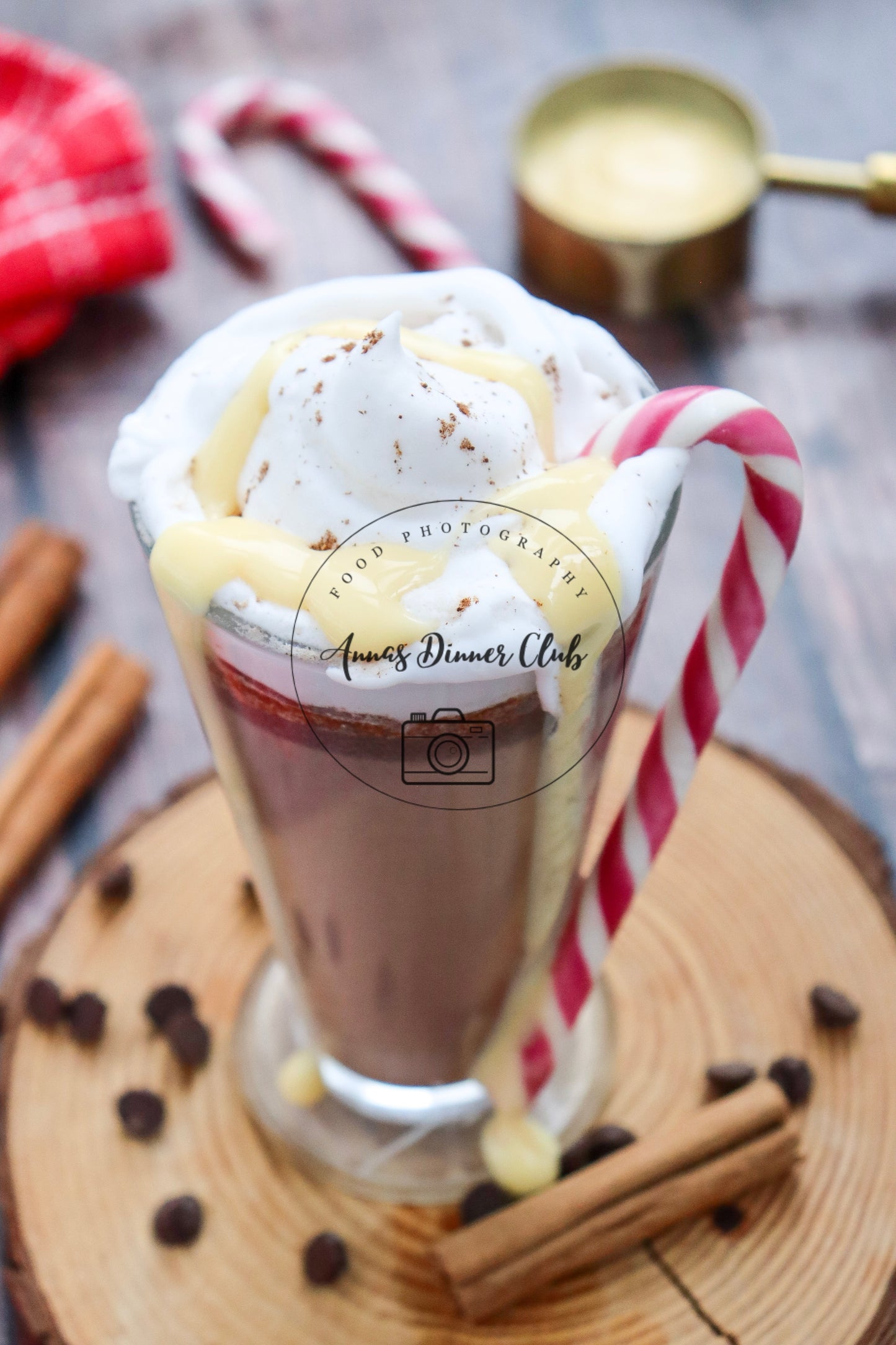 Choco-Nog Delight-Eggnog hot chocolate  exclusive set