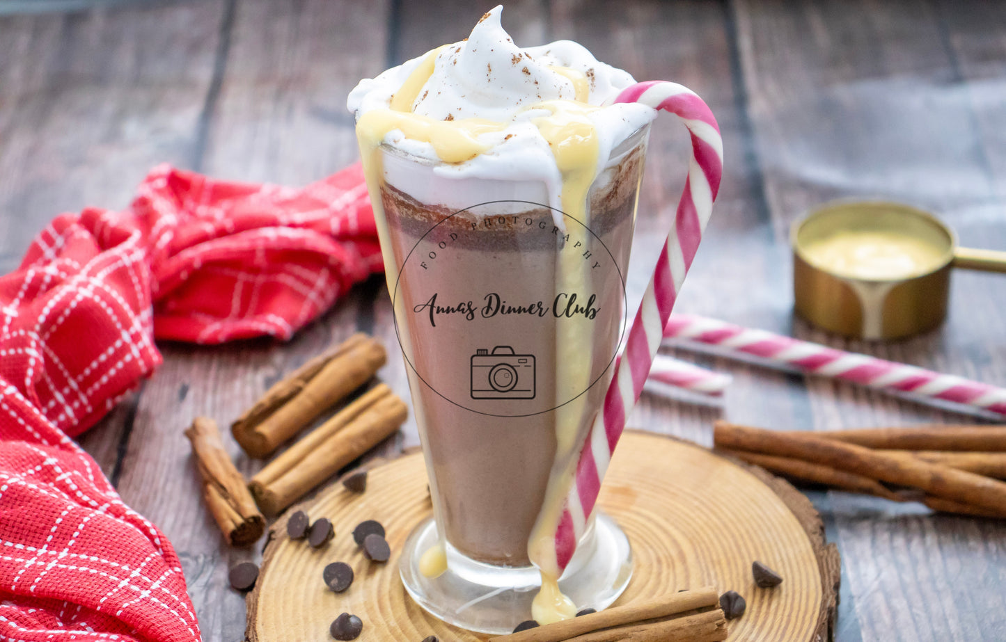 Choco-Nog Delight-Eggnog hot chocolate  exclusive set