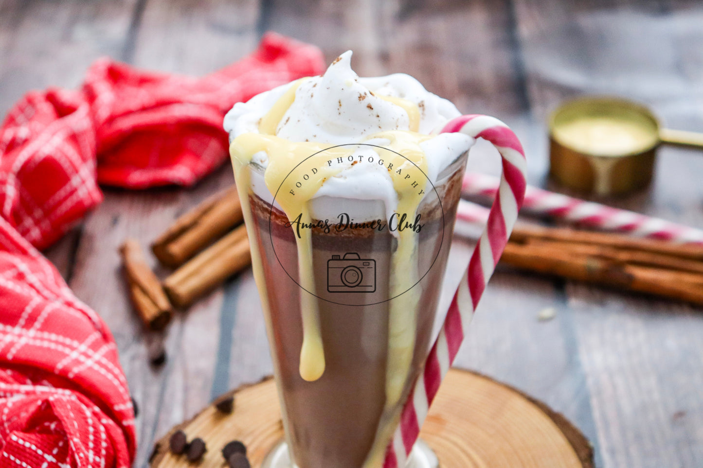 Choco-Nog Delight-Eggnog hot chocolate  exclusive set