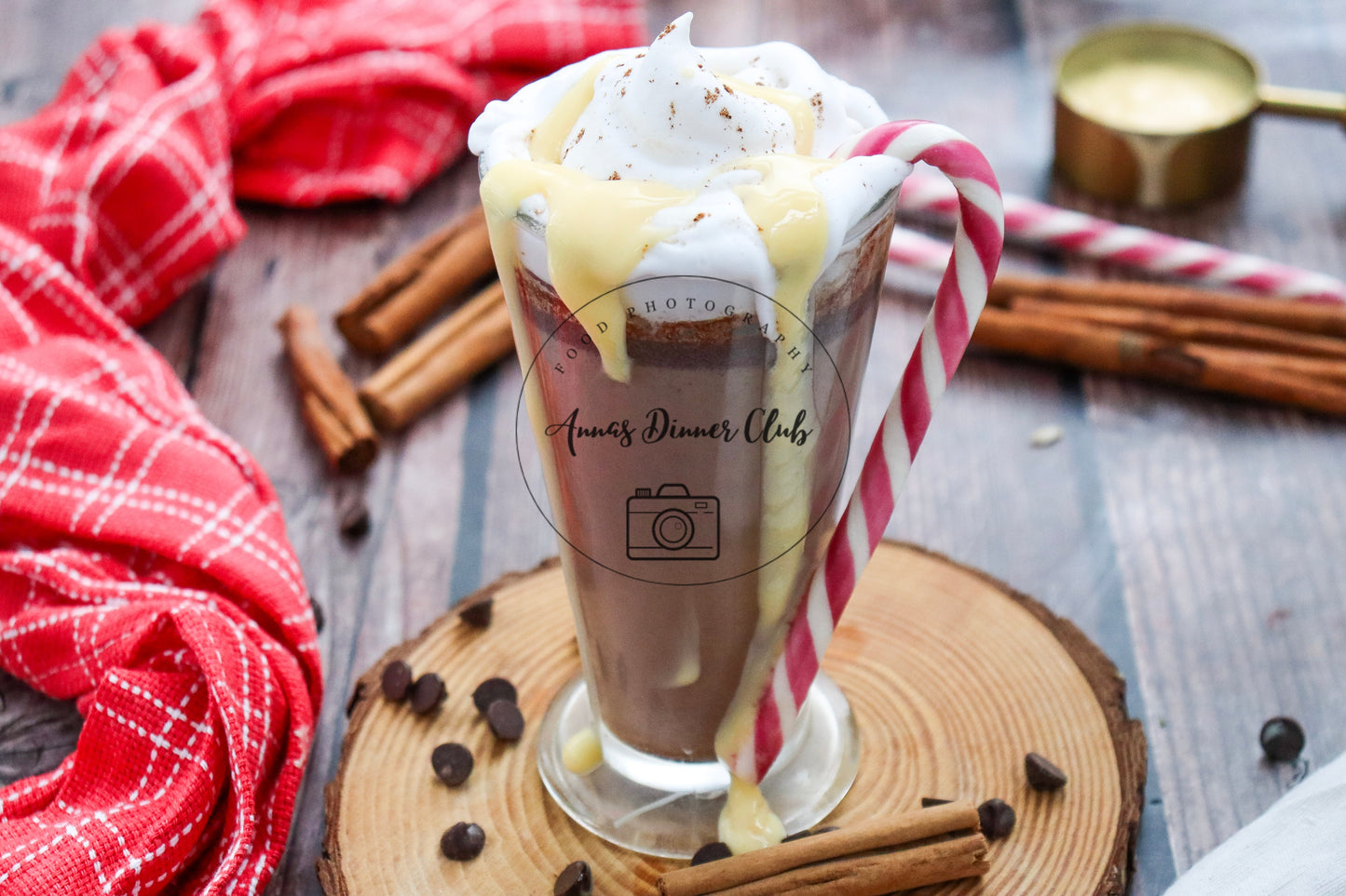 Choco-Nog Delight-Eggnog hot chocolate  exclusive set