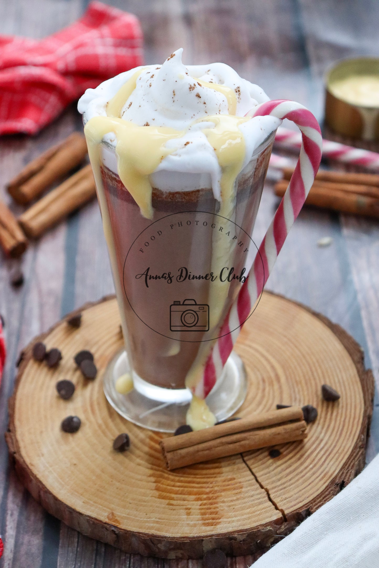 Choco-Nog Delight-Eggnog hot chocolate  exclusive set