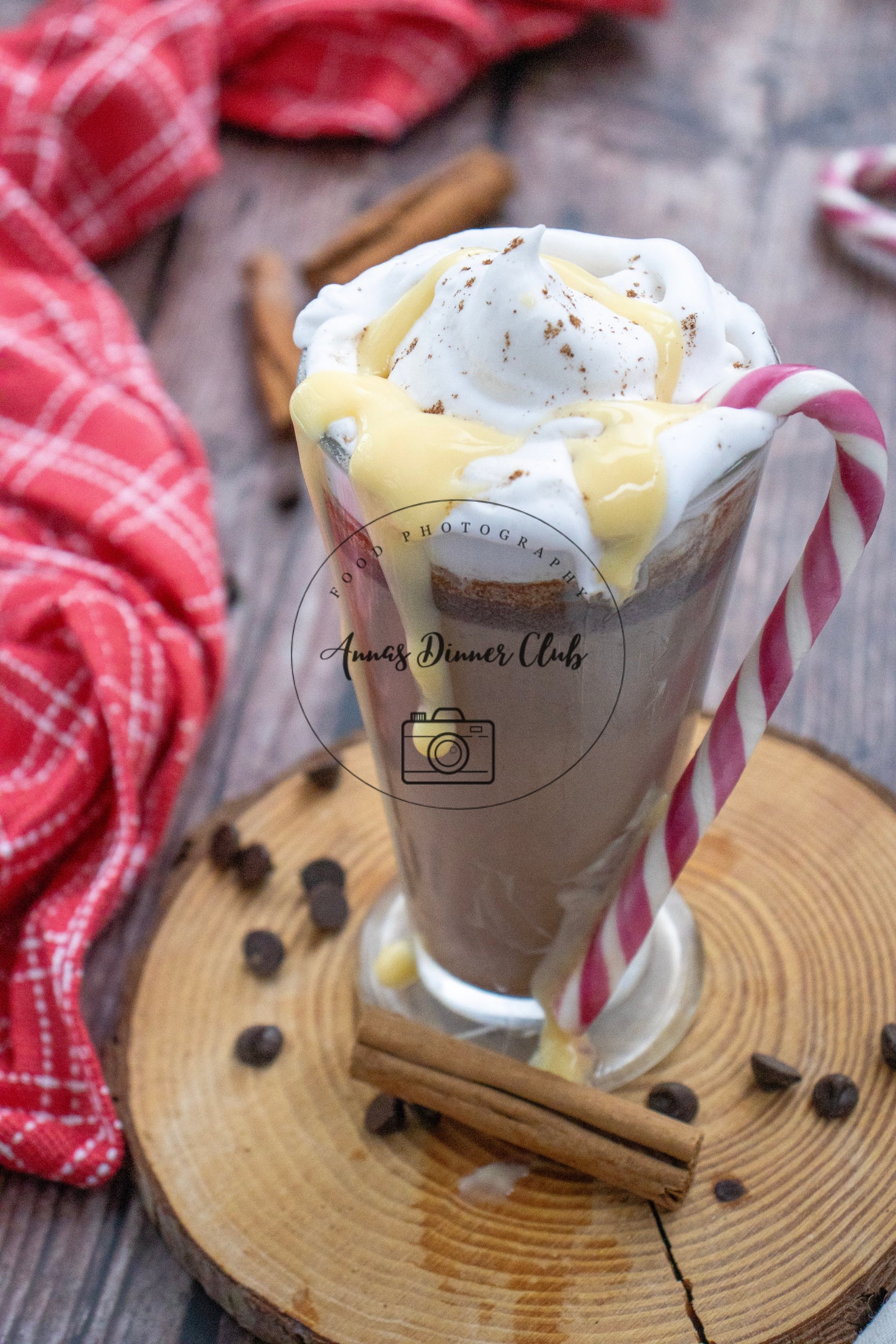 Choco-Nog Delight-Eggnog hot chocolate  exclusive set