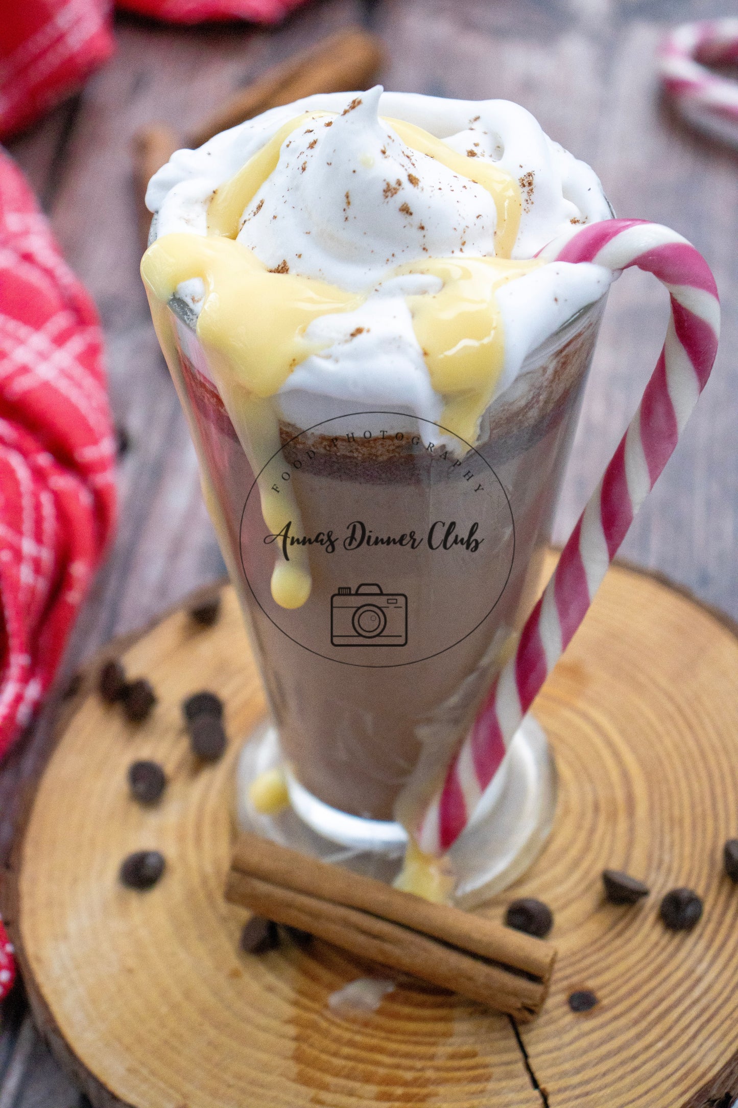 Choco-Nog Delight-Eggnog hot chocolate  exclusive set