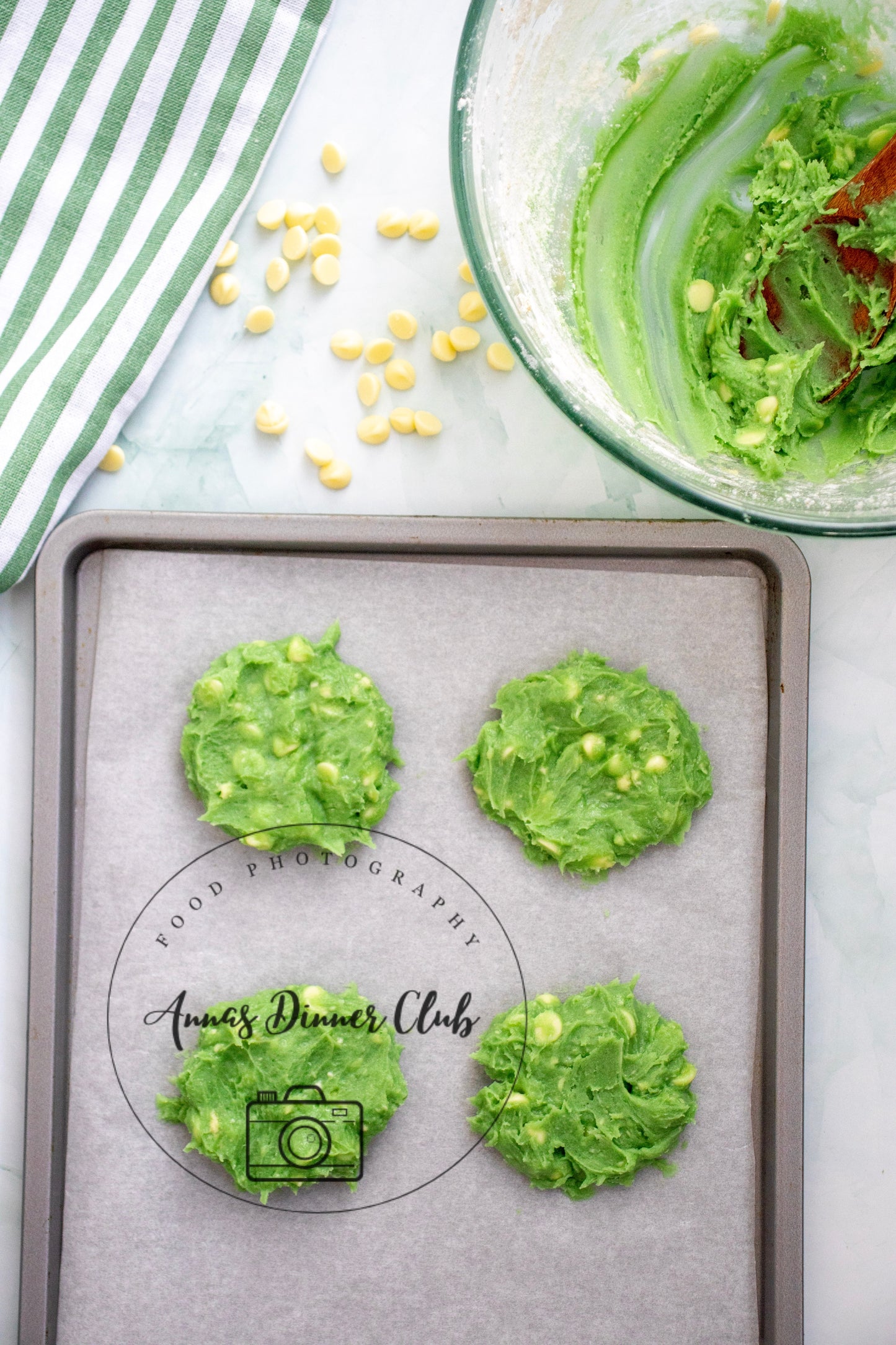 Grinch Mint Cookies - small batch - exclusive set