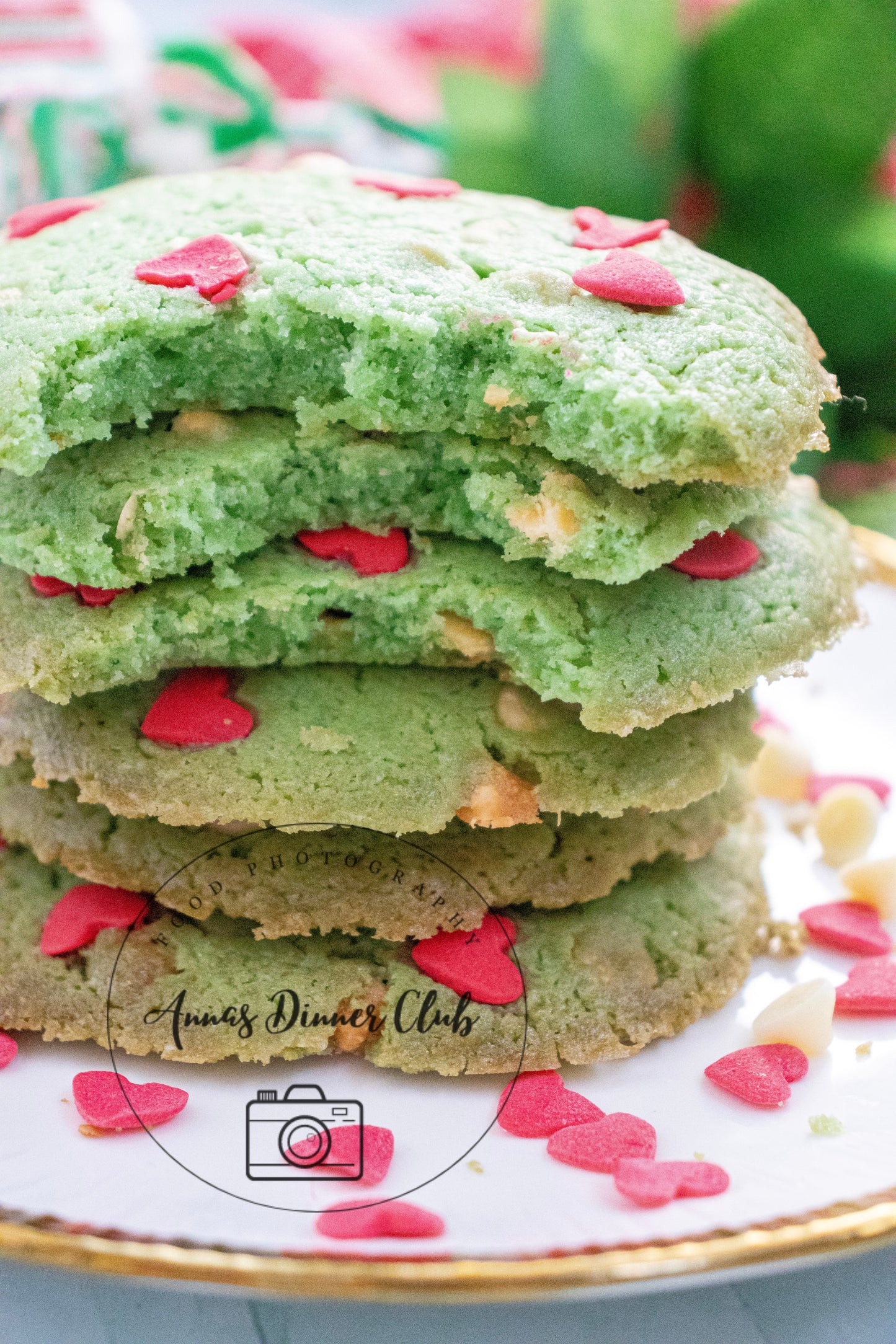 Grinch Mint Cookies - small batch - exclusive set