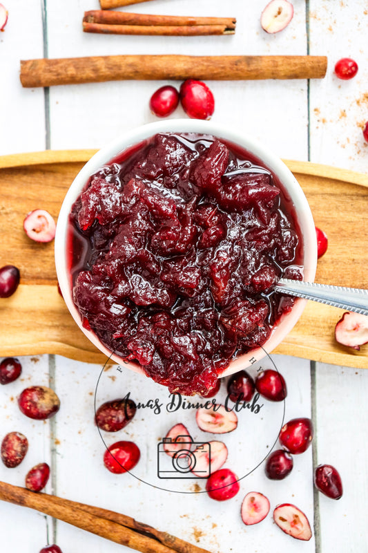 Cranberry sauce - PLR set