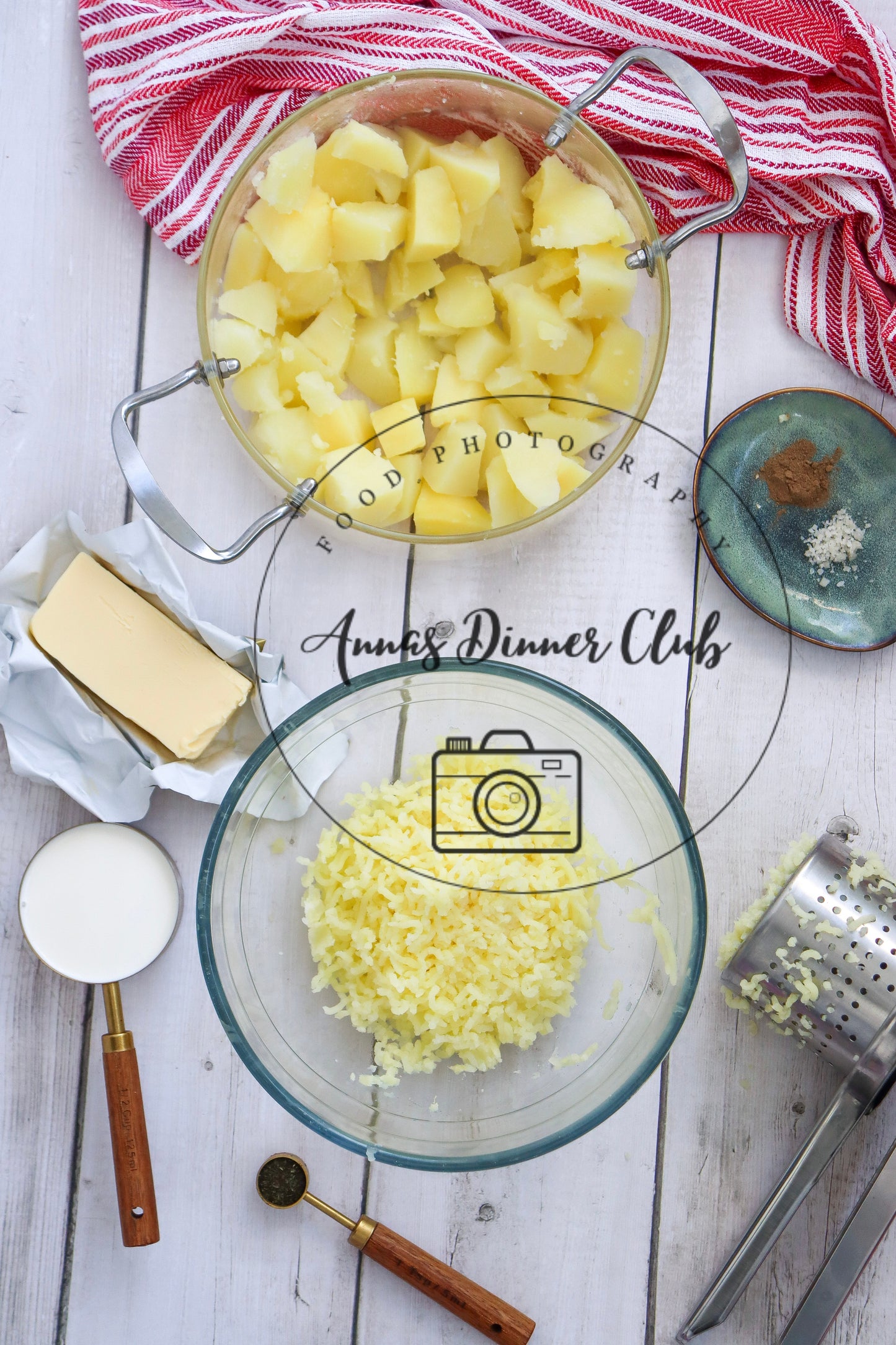 Creamy mash potatoes- PLR set