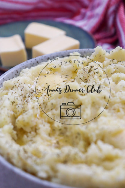 Creamy mash potatoes- PLR set