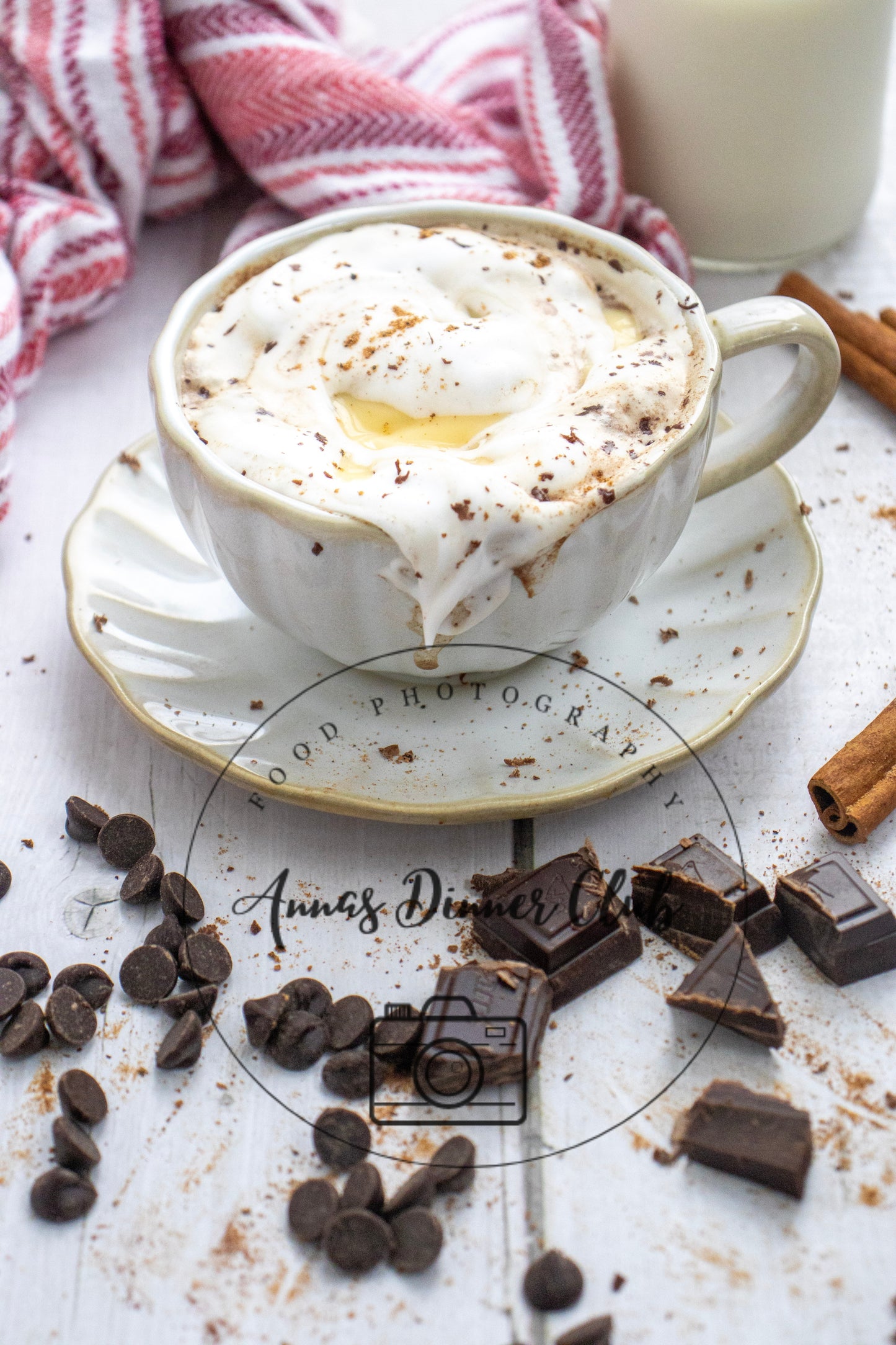 Oat Milk eggnog hot chocolate PLR set