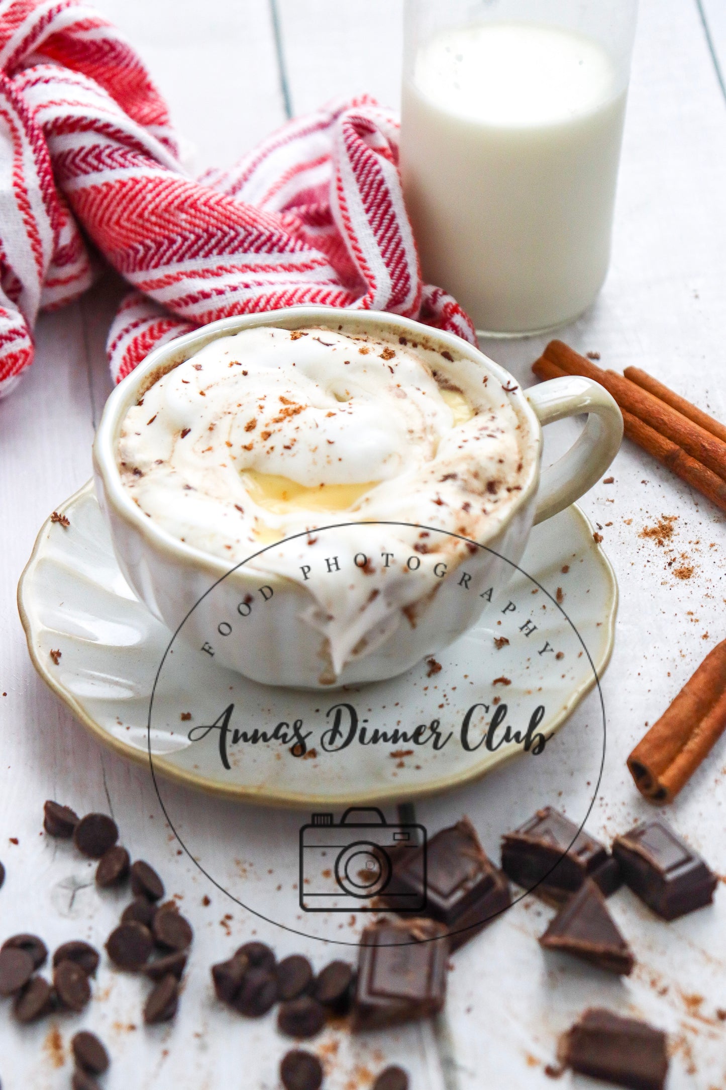 Oat Milk eggnog hot chocolate PLR set