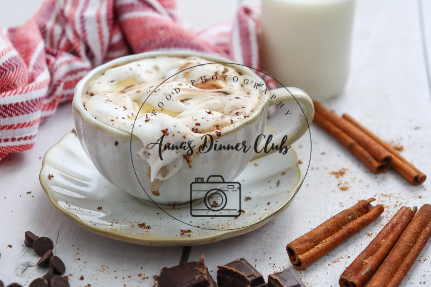 Oat Milk eggnog hot chocolate PLR set