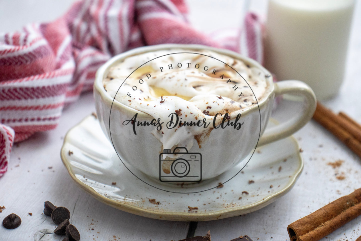 Oat Milk eggnog hot chocolate PLR set