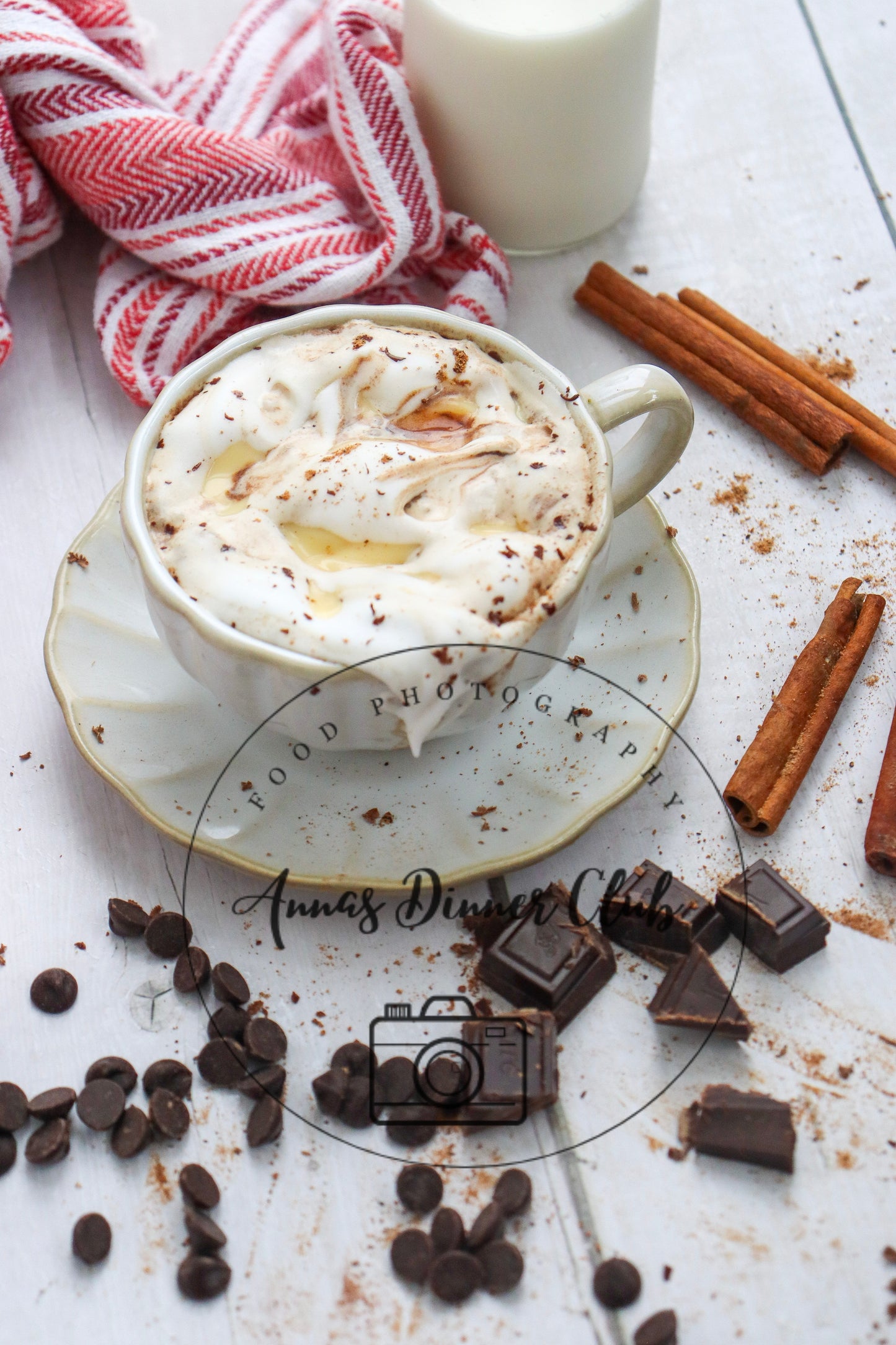 Oat Milk eggnog hot chocolate PLR set
