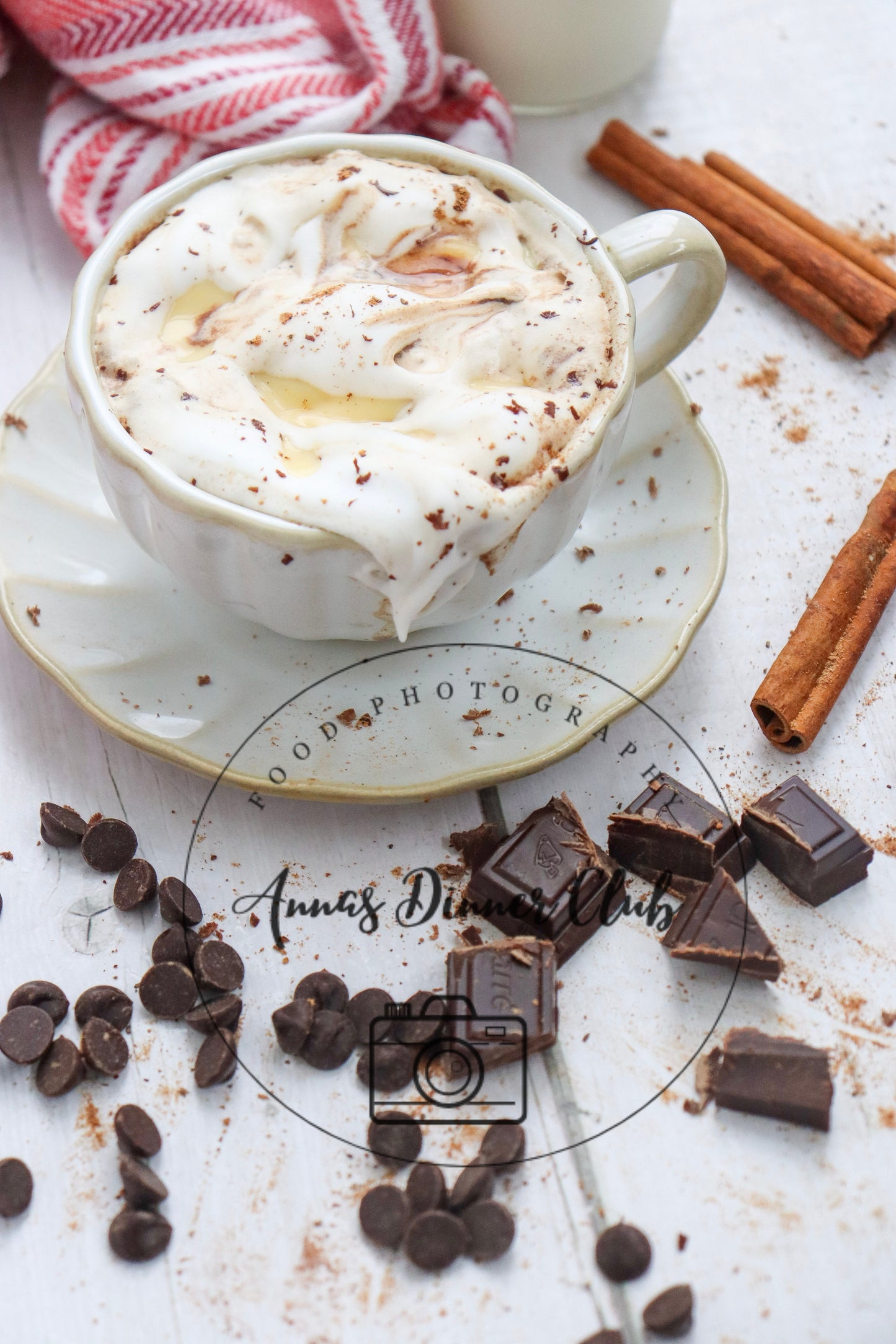 Oat Milk eggnog hot chocolate PLR set